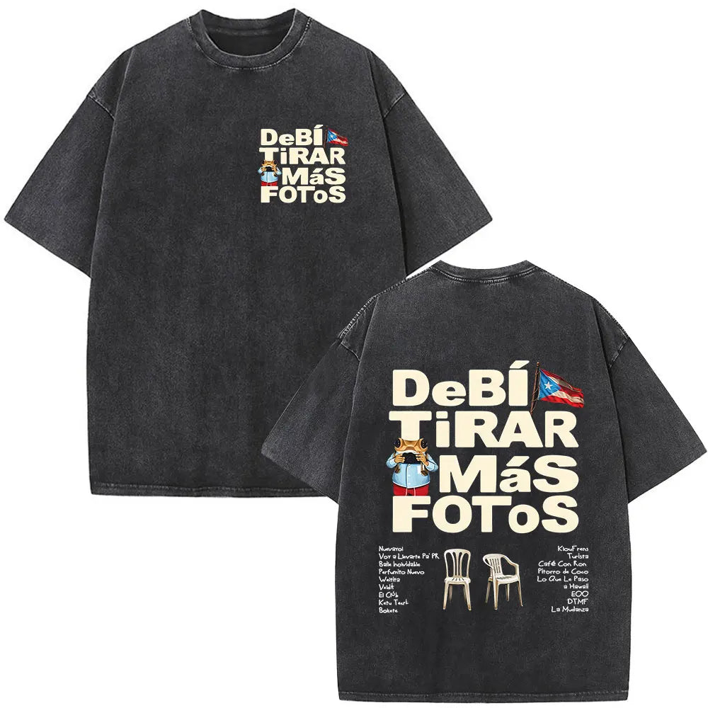 Camiseta Bad Bunny DTMF PR Oversize