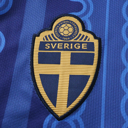 Camiseta Oficial Suecia Mundial 2026 Visitante Fan Version