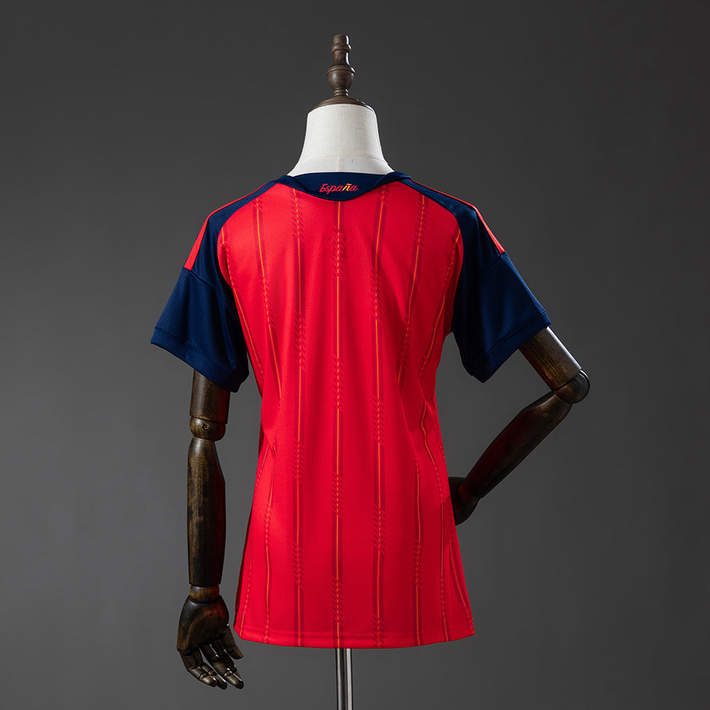 Camiseta Oficial España 2026 Local Mujer Fan Version