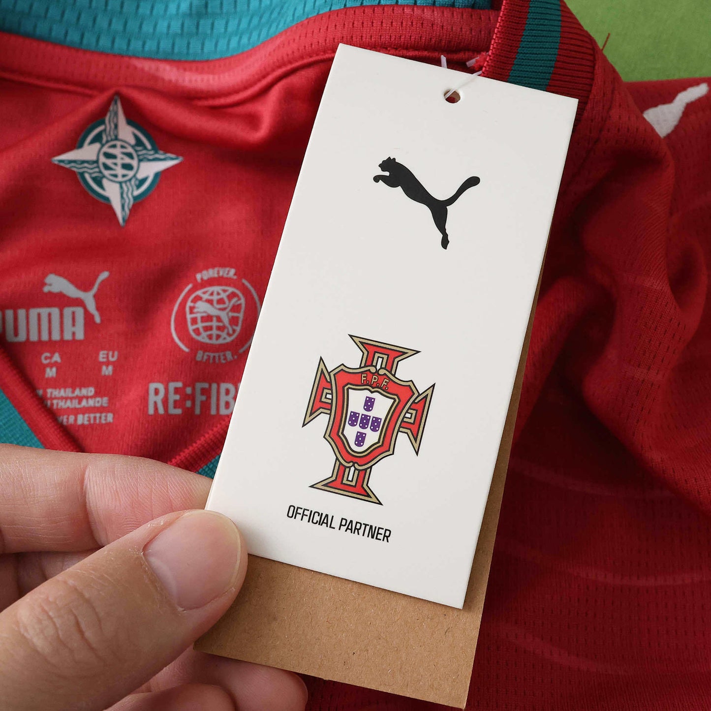 Camiseta Oficial Portugal Mundial 2026 Local Fan Version