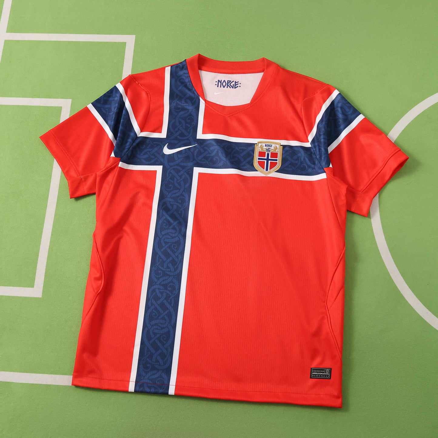 Camiseta Oficial Noruega Mundial 2026 Local Fan Version