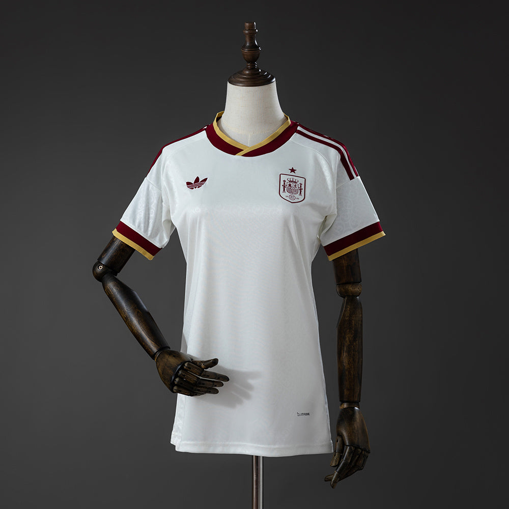 Camiseta Oficial España 2026 Visitante Mujer Fan Version