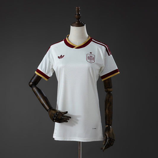 Camiseta Oficial España 2026 Visitante Mujer Fan Version