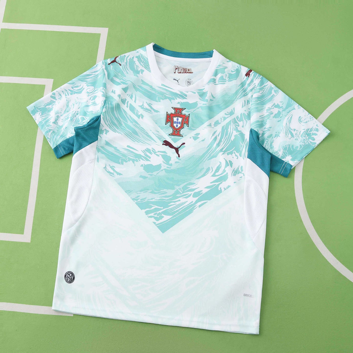 Camiseta Oficial Portugal Mundial 2026 Visitante Fan Version
