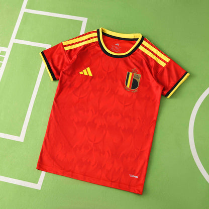 Camiseta Oficial Bélgica Mundial 2026 Local Fan Version