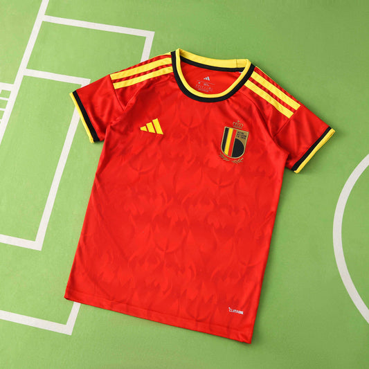 Camiseta Oficial Bélgica Mundial 2026 Local Fan Version