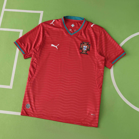 Camiseta Oficial Portugal Mundial 2026 Local Fan Version