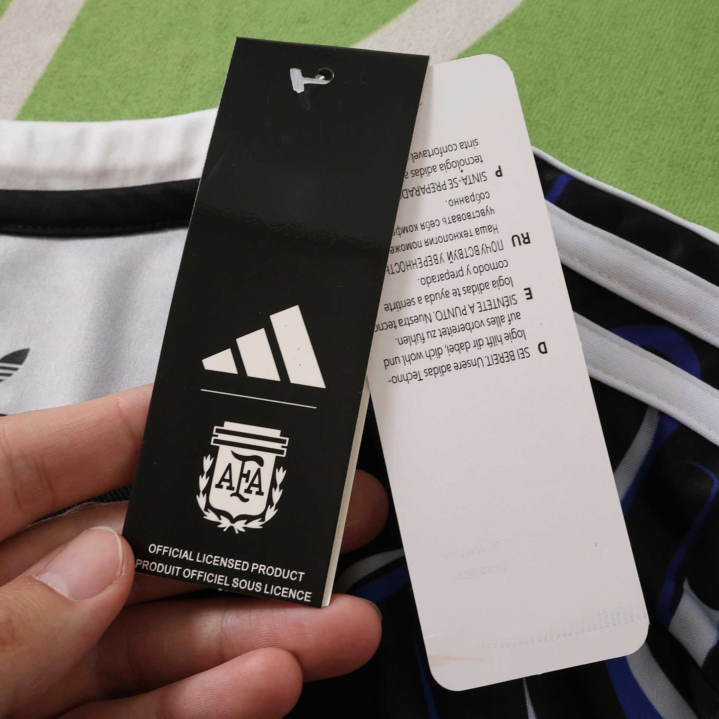 Camiseta Oficial Argentina Mundial 2026 Fan Version Visitante