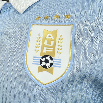 Camiseta Oficial Uruguay Mundial 2026 Local Fan Version