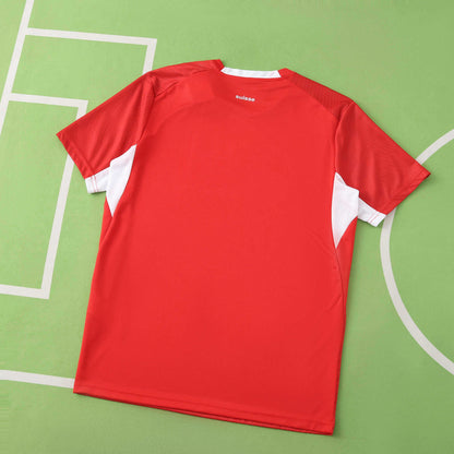 Camiseta Oficial Suiza Mundial 2026 Local Fan Version