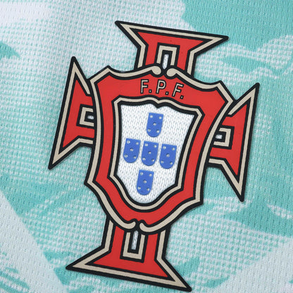 Camiseta Oficial Portugal Mundial 2026 Visitante Fan Version