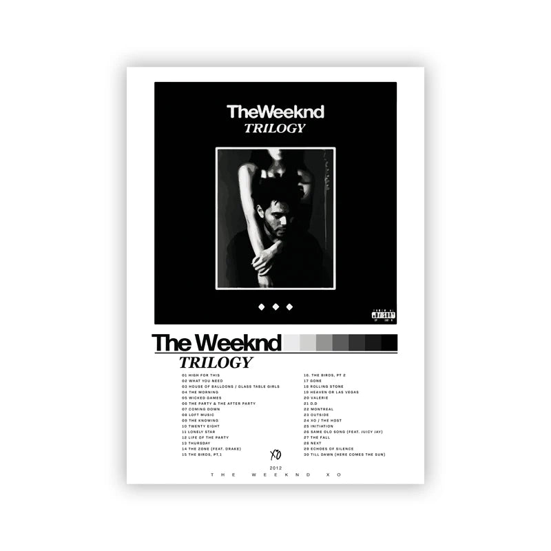 Póster Álbum The Weeknd