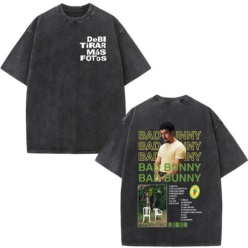 Top Crop Bad Bunny Green&Black