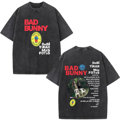 Top Crop Bad Bunny DTMF PR Black