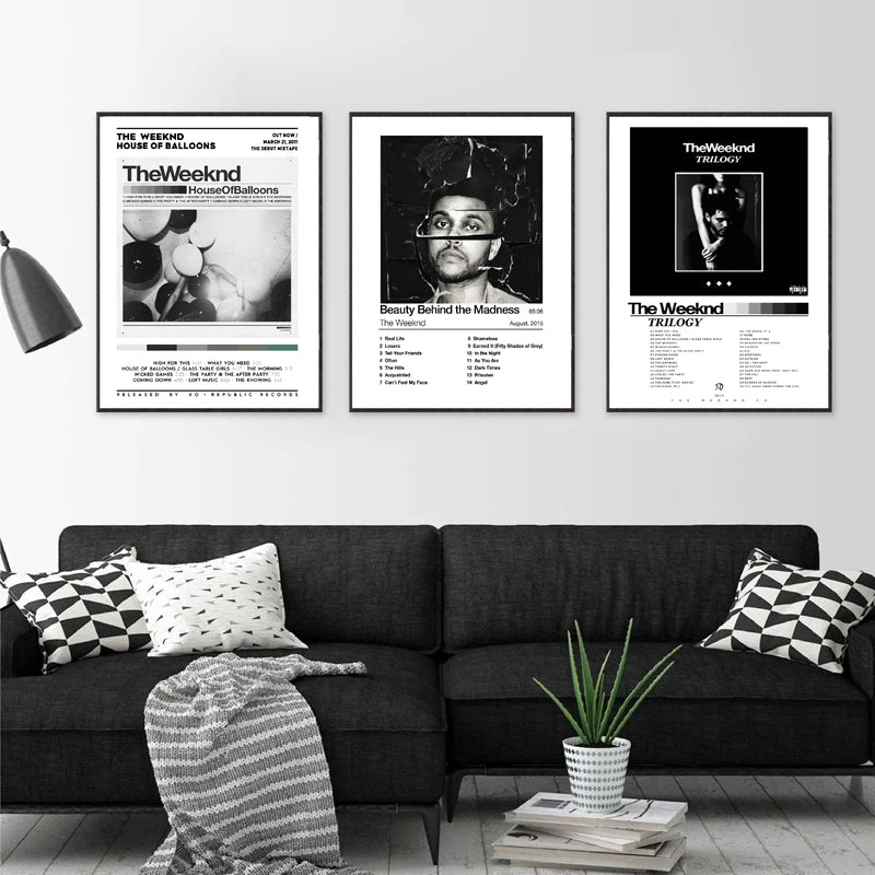 Póster Álbum The Weeknd