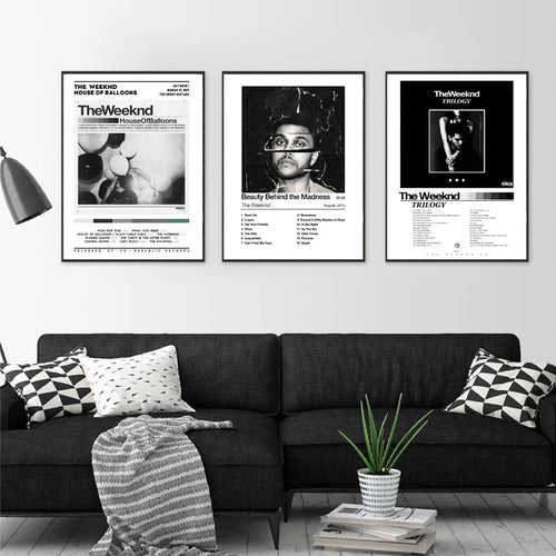 Póster Álbum The Weeknd