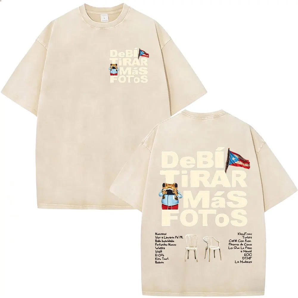 Camiseta Bad Bunny DTMF PR Oversize