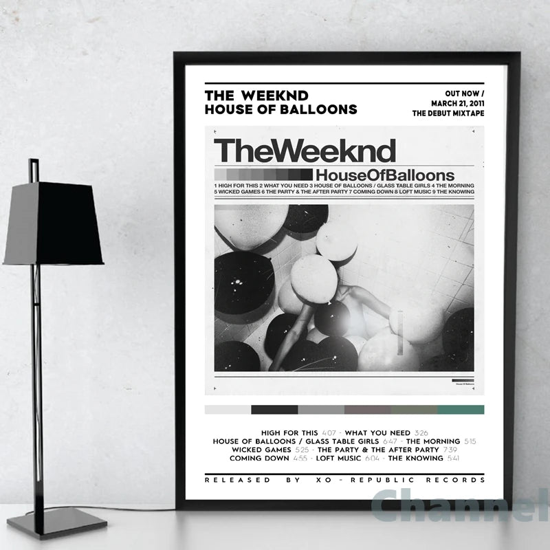 Póster Álbum The Weeknd