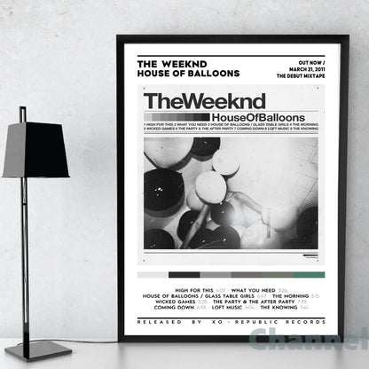 Póster Álbum The Weeknd