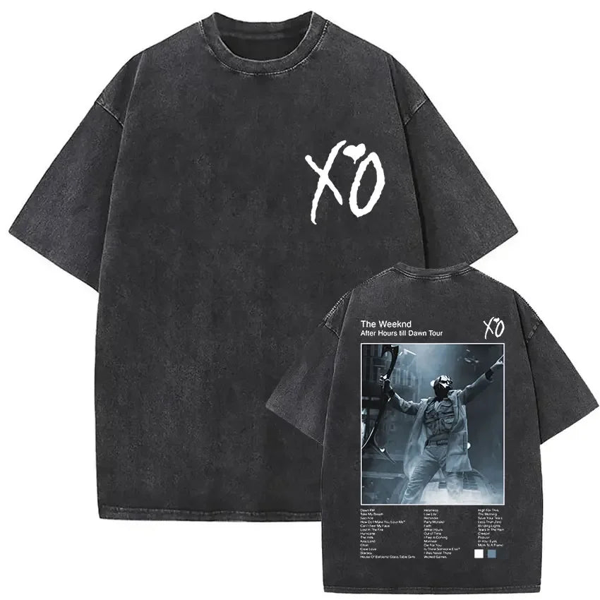 Camiseta XO White&Blue
