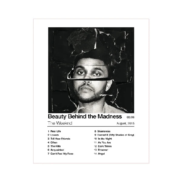 Póster Álbum The Weeknd