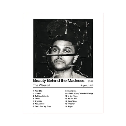 Póster Álbum The Weeknd