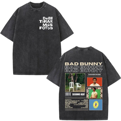 Top Crop Bad Bunny DTMF PR Black
