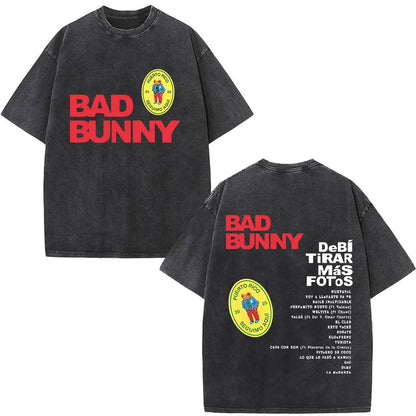 Top Crop Bad Bunny DTMF PR Black