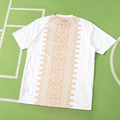 Camiseta Oficial Marruecos Mundial 2026 Visitante Fan Version