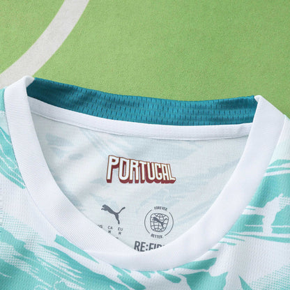 Camiseta Oficial Portugal Mundial 2026 Visitante Fan Version