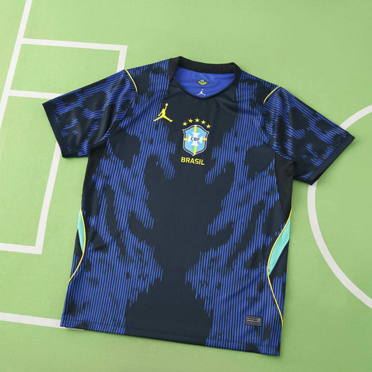 Camiseta Oficial Brasil Mundial 2026 Visitante Fan Version