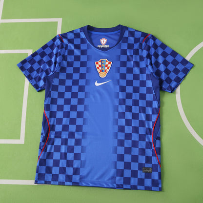 Camiseta Oficial Croacia Mundial 2026 Visitante Fan Version