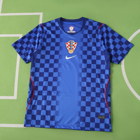 Camiseta Oficial Croacia Mundial 2026 Visitante Fan Version
