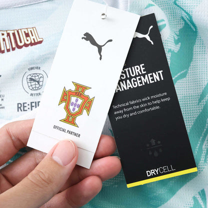 Camiseta Oficial Portugal Mundial 2026 Visitante Fan Version