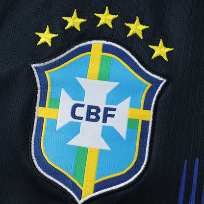 Camiseta Oficial Brasil Mundial 2026 Visitante Fan Version