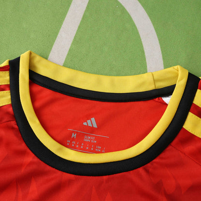 Camiseta Oficial Bélgica Mundial 2026 Local Fan Version