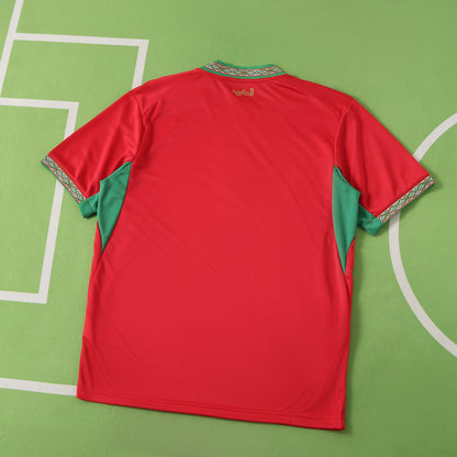Camiseta Oficial Marruecos Mundial 2026 Local Fan Version