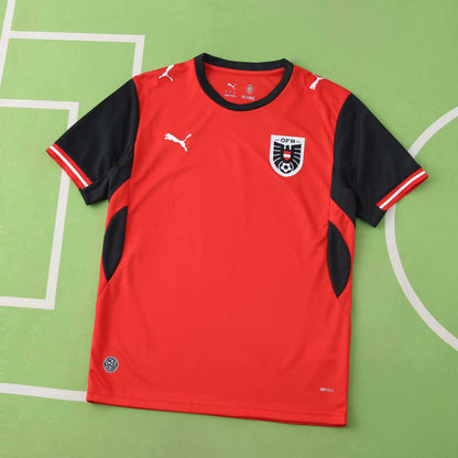 Camiseta Oficial Austria Mundial 2026 Local Fan Version