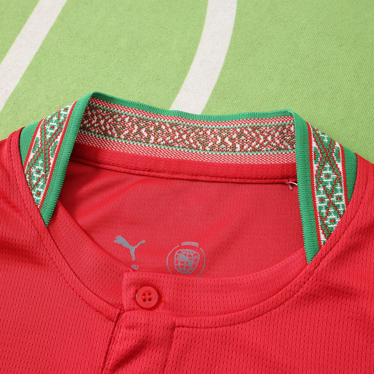 Camiseta Oficial Marruecos Mundial 2026 Local Fan Version